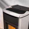 stufa a pellet nobis mod. a9 zenith particolare