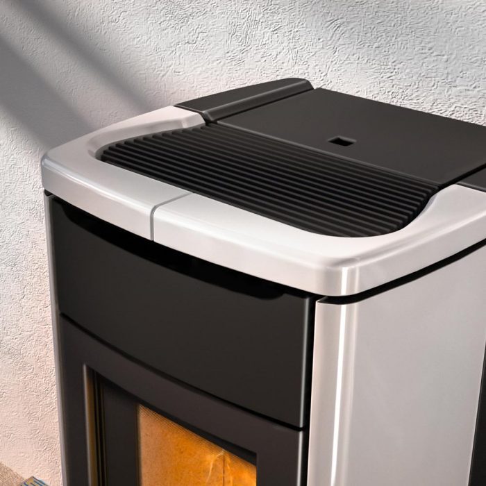 stufa a pellet nobis mod. a9 zenith particolare