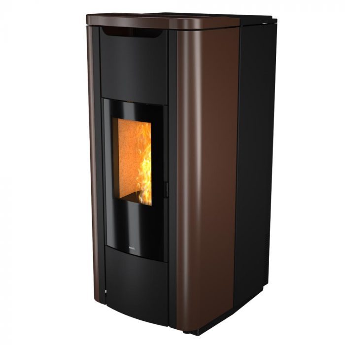 termostufa a pellet nobis mod. h20 shape bronzo