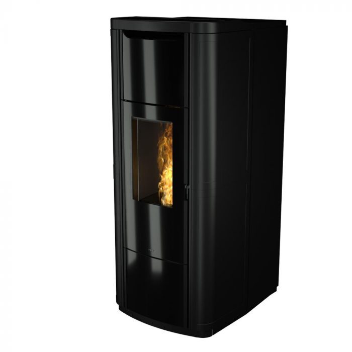 termostufa a pellet nobis mod. h25 shape nero